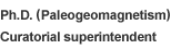 Ph.D. (Paleogeomagnetism)/Repository manager